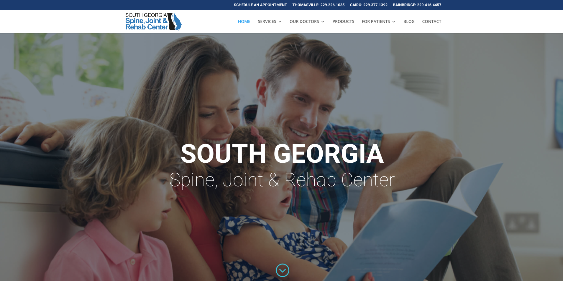South Ga Spine, Joint 
